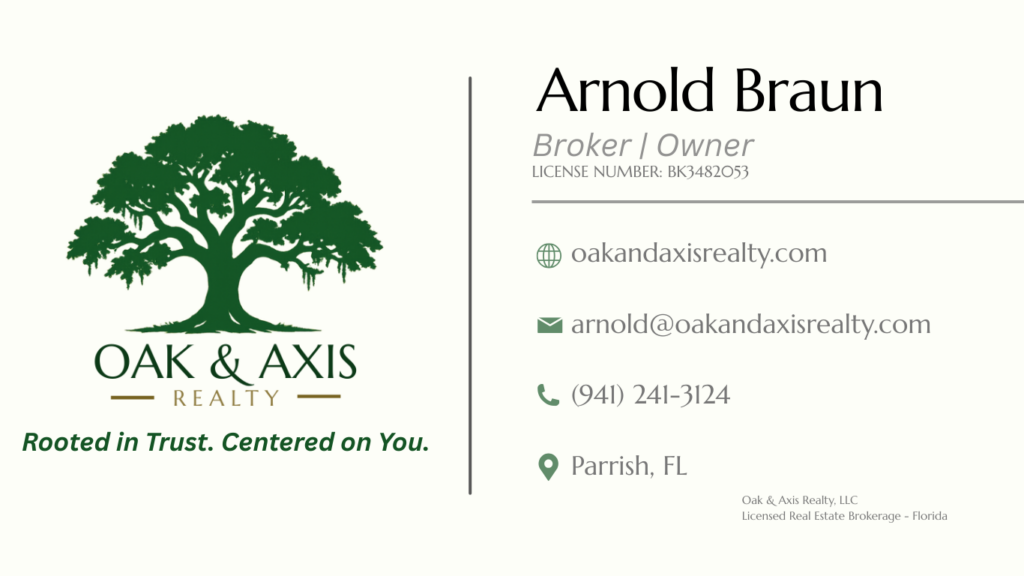 Arnold Braun | Broker at Oak & Axis Realty